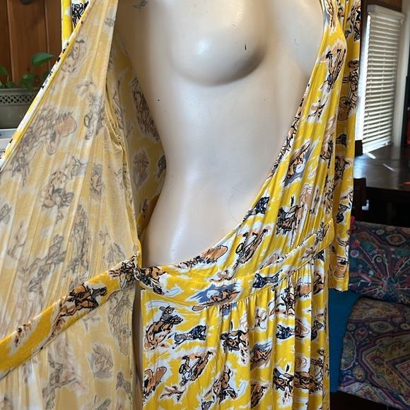 ModCloth “Western Wrap-Around” Dress - Picture 5 of 6